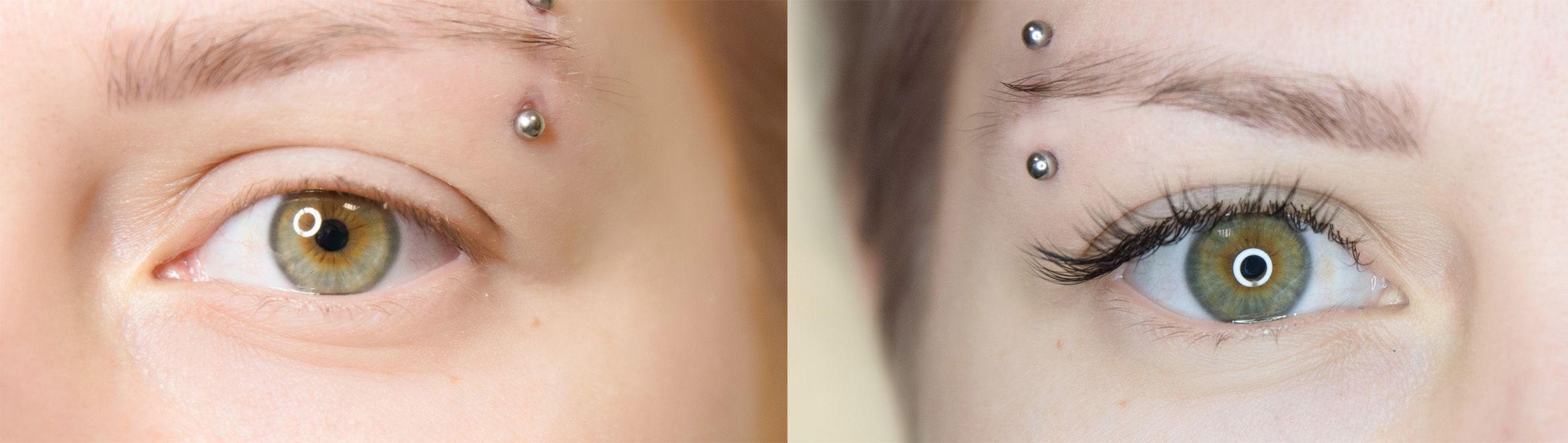 Lashcode - before and after